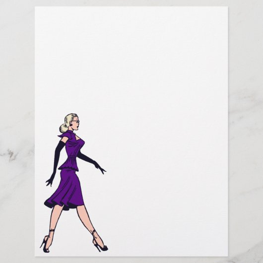  Glamor Girl, minister van Retro Blond (Voorkant)