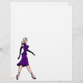  Glamor Girl, minister van Retro Blond (Voorkant / Achterkant)