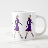  Glamor Girl, minister van Retro Blond Grote Koffiekop (Rechts)