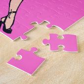  Glamor Girl, minister van Retro Blond Legpuzzel (Zijkant)