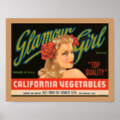Glamor Girl Poster (Voorkant)