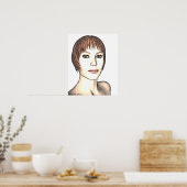 Glamor Girl Print (Keuken)