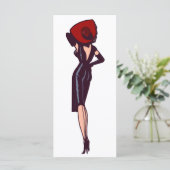 Glamor Girl Retro Pinup (Staand voorkant)