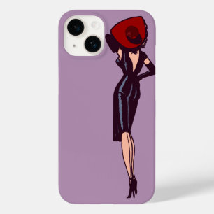  Glamor Girl Retro Pinup Case-Mate iPhone Case