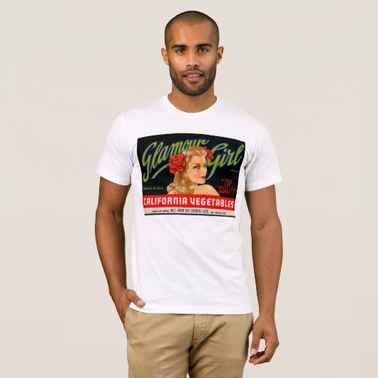 Glamor Girl T-shirt (Voorkant volledig)