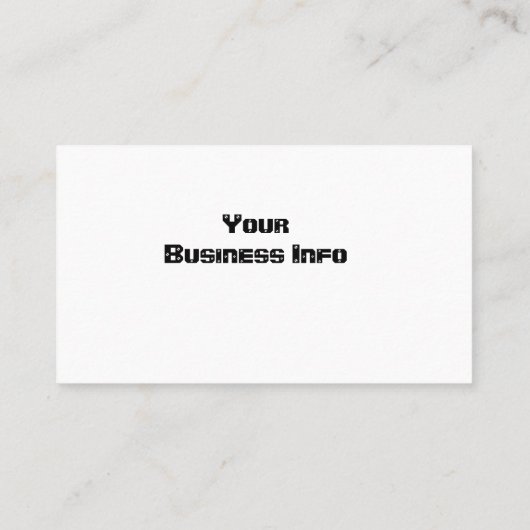 Glamor Girl Visitekaartje (Achterkant)