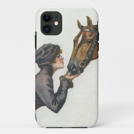 Glamor/Glamor Girl en Horse Case-Mate iPhone Case (Achterkant)