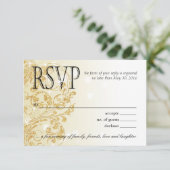 Glamor Glitter Luxe Ombre RSVP | champagne (Staand voorkant)