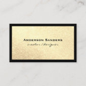 Glamor Glitter Social Media Visitekaartje (Voorkant)