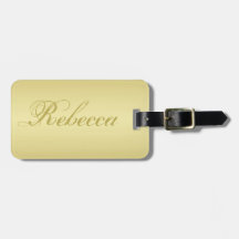 Glamor gold background Personalized Sjabloon Name