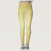 Glamor gold background Personalized Sjabloon Name Leggings (Voorkant)