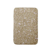 Glamor golden Glitz Bokeh licht goudglitter op Badmat (Voorkant Verticaal)