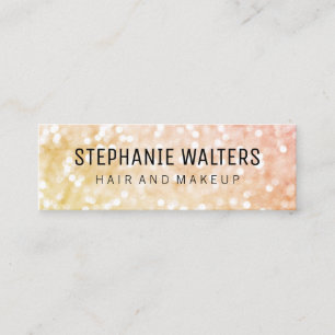 Glamor Hair en Makeup Mini Visitekaartje