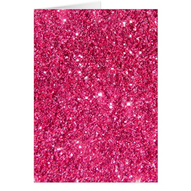 Glamor Hot Pink Glitter (Voorkant)