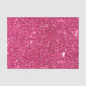 Glamor Hot Pink Glitter Tissuepapier (Voorkant)