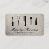 Glamor Kit met Elegant Glitter Visitekaartje (Voorkant)