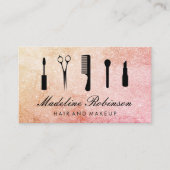 Glamor Kit Tools met Elegant Ruby Glitter Visitekaartje (Voorkant)