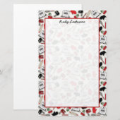  Glamor Kitchen - Gepersonaliseerde schrijfbenodig Briefpapier (Voorkant / Achterkant)