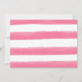 Glamor Makeup Birthday Party Invitation Kaart (Achterkant)