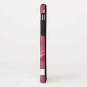 Glamor Red Velvet Marble Case-Mate iPhone Case (Achterkant/links)