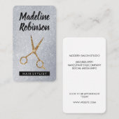 Glamor Salon Shears Afsprakenkaartje (Voorkant / Achterkant)