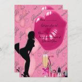 Glamor - Uitnodiging (Voorkant / Achterkant)