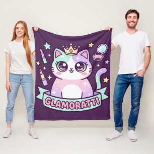 Glamoratti Kat Fleece Deken