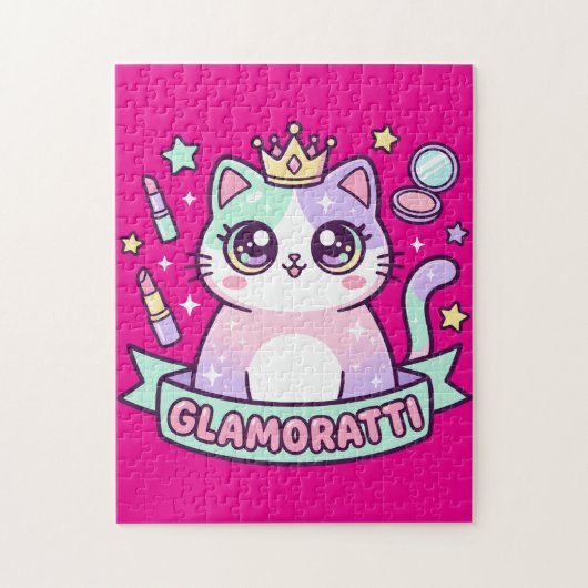Glamoratti Kat Legpuzzel (Verticaal)