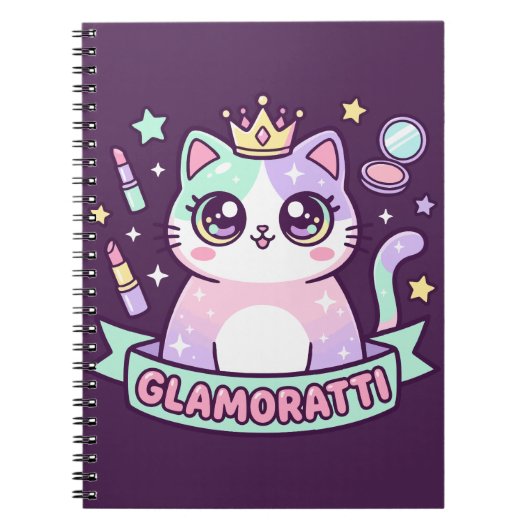 Glamoratti Kat Notitieboek (Voorkant)