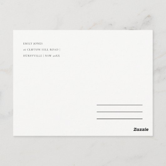 GLAMOROUS BLEEK GOLD WHITE LOTUS FLORAL DANK U BRIEFKAART (Achterkant)