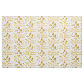 GLAMOROUS GOLD 60E BIRTHDAY STOF (Fat Quarter)