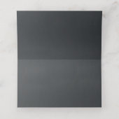 GLAMOROUS GOLD FAUX WATER LOTUS FLORAL PLAATSKAARTJE (Binnenkant ongevouwen)