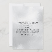 Glamorous Gold VIP op zilver Kaart (Achterkant)