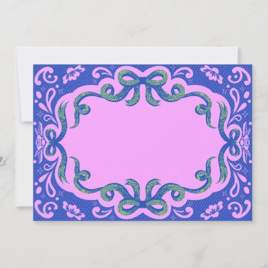 Glamorous Greetings Notitiekaartje (Achterkant)