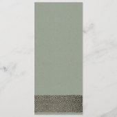 GLAMOROUS KOPER SILVER STIPPEN MOSAIC MENU (Achterkant)