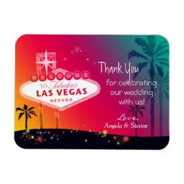 Glamorous Las Vegas bruiloft dank u Magneet