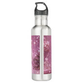 Glamorous Princess Cat Using Telephone             Waterfles (Achterkant)