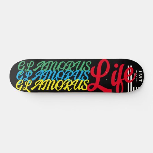 GLAMORUS LIFE JMT 7 3/4" Skateboard Deck (Horizontaal)