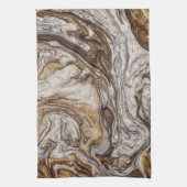 glamour 001 vloeibare bruine kleuren keukenhanddoe theedoek (Verticaal)