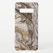 glamour 001 vloeibare bruine kleuren samsung galaxy hoesje (Achterkant)