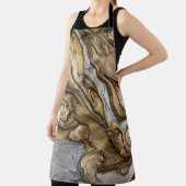 glamour 001 vloeibare bruine kleuren schort (Insitu)