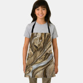 glamour 001 vloeibare bruine kleuren schort (Insitu)