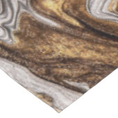 glamour 001 vloeibare bruine kleuren tafelkleed (Gekanteld)