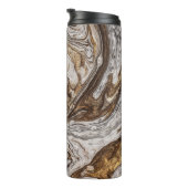 glamour 001 vloeibare bruine kleuren thermosbeker (Geroteerd rechts)