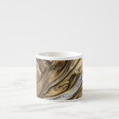 glamour 002 vloeibare bruine kleuren espresso cup espresso kop (Voorkant)