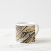 glamour 002 vloeibare bruine kleuren espresso cup espresso kop (Voorkant rechts)