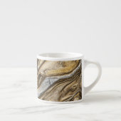 glamour 002 vloeibare bruine kleuren espresso cup espresso kop (Rechts)