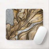 glamour 002 vloeibare bruine kleuren muismat (Met muis)