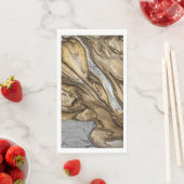 glamour 002 vloeibare bruine kleuren servet (Insitu)