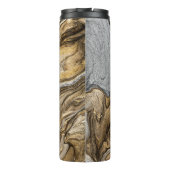 glamour 002 vloeibare bruine kleuren thermosbeker (Achterkant)